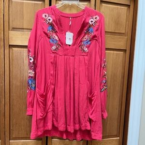 NWT Free People Loose Fitted Boho Dress